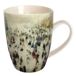 Beker, Winterlandschap van Hendrick Avercamp